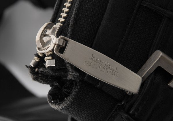 Jean Paul GAULTIER Leather Bag Black
