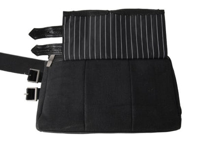 Jean Paul GAULTIER Leather Bag Black