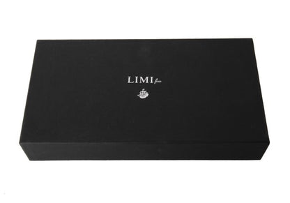 LIMI feu Studded Leather Wallet Black