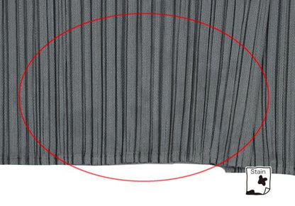 PLEATS PLEASE Pleated Long Sleeve Shirt Gray Size 3