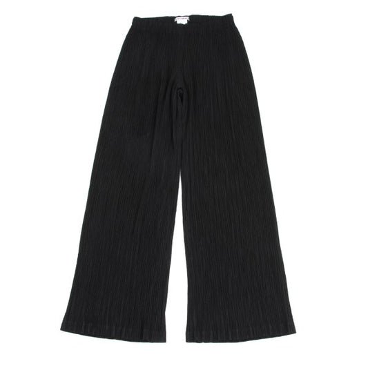 ISSEY MIYAKE Pleated Wide Pants Black Size S