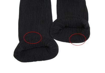 ISSEY MIYAKE Pleated Wide Pants Black Size S