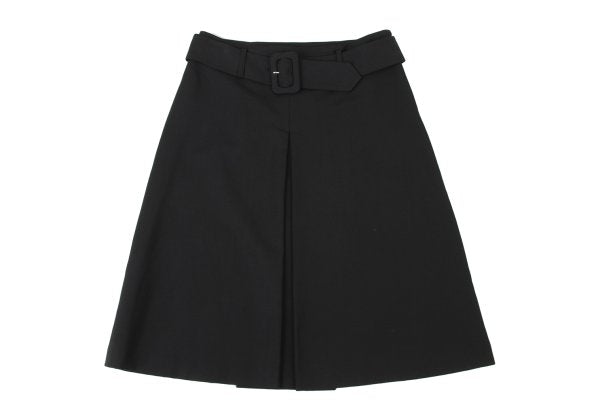 JUNYA WATANABE COMME des GARCONS Wool Skirt Black Size S