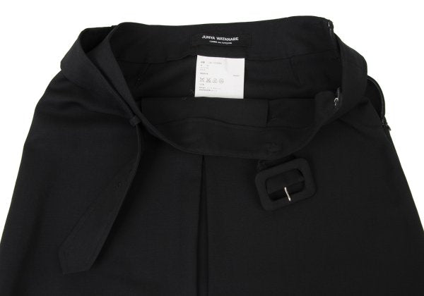 JUNYA WATANABE COMME des GARCONS Wool Skirt Black Size S