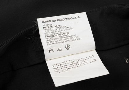 JUNYA WATANABE COMME des GARCONS Wool Skirt Black Size S