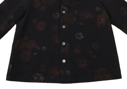 tricot COMME des GARCONS Floral Print Blouse Black Size S