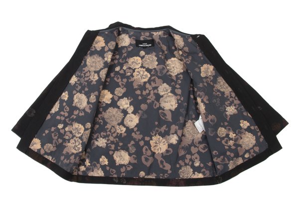 tricot COMME des GARCONS Floral Print Blouse Black Size S