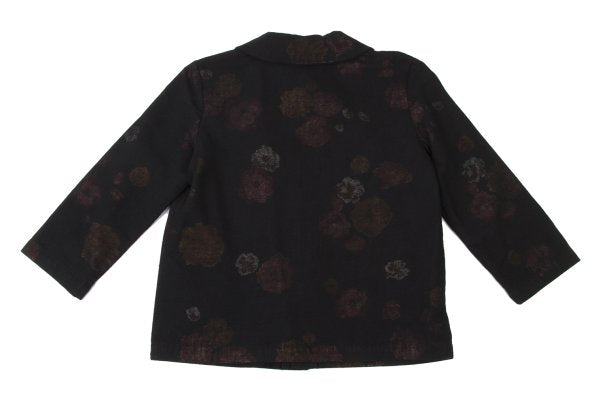 tricot COMME des GARCONS Floral Print Blouse Black Size S