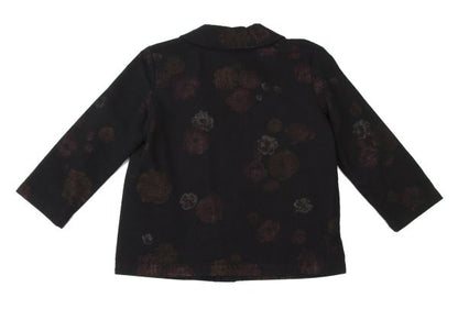 tricot COMME des GARCONS Floral Print Blouse Black Size S
