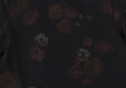 tricot COMME des GARCONS Floral Print Blouse Black Size S