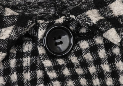tricot COMME des GARCONS Check Velour Jacket Black Size S