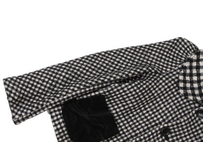 tricot COMME des GARCONS Check Velour Jacket Black Size S