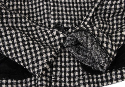 tricot COMME des GARCONS Check Velour Jacket Black Size S