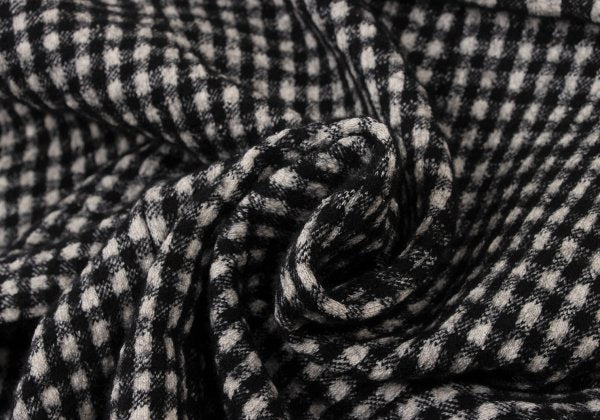 tricot COMME des GARCONS Check Velour Jacket Black Size S