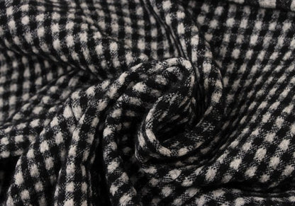 tricot COMME des GARCONS Check Velour Jacket Black Size S