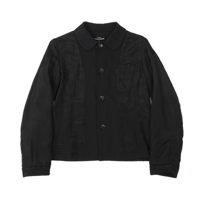 tricot COMME des GARCONS Mixed Material Jacket Black Size S