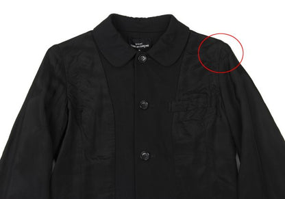 tricot COMME des GARCONS Mixed Material Jacket Black Size S