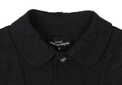 tricot COMME des GARCONS Mixed Material Jacket Black Size S