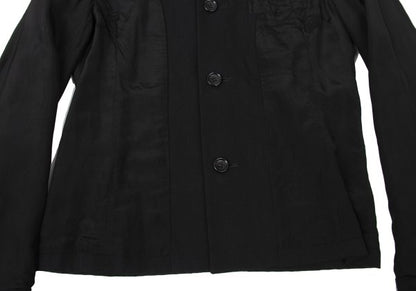 tricot COMME des GARCONS Mixed Material Jacket Black Size S