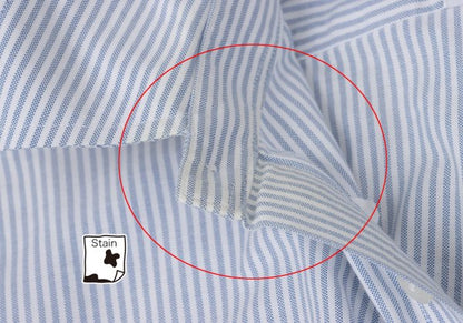 Brooks Brothers Striped Button-Down Shirt Light Blue Size S