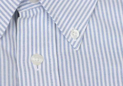 Brooks Brothers Striped Button-Down Shirt Light Blue Size S