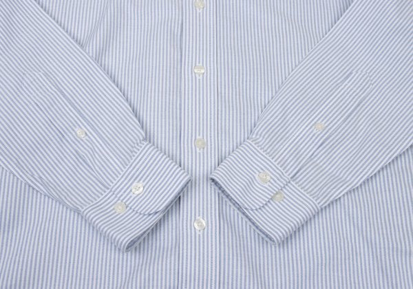 Brooks Brothers Striped Button-Down Shirt Light Blue Size S