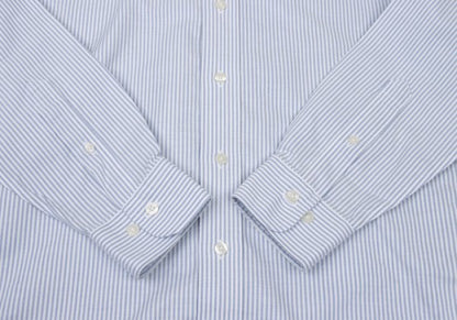 Brooks Brothers Striped Button-Down Shirt Light Blue Size S