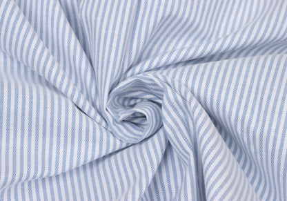 Brooks Brothers Striped Button-Down Shirt Light Blue Size S