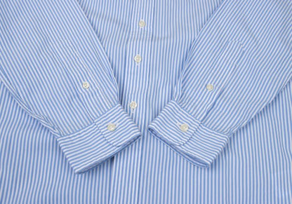 Ralph Lauren Striped Button-Down Shirt Blue Size S