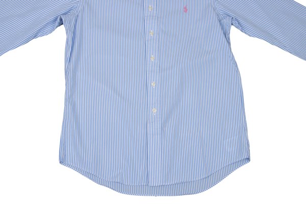 Ralph Lauren Striped Button-Down Shirt Blue Size S