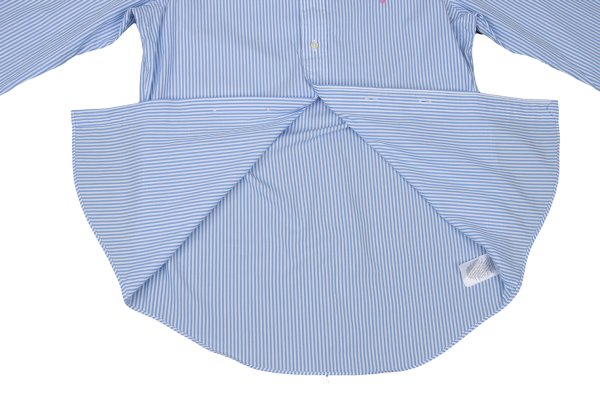 Ralph Lauren Striped Button-Down Shirt Blue Size S