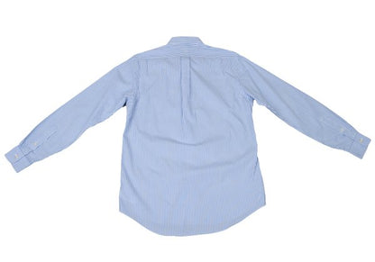 Ralph Lauren Striped Button-Down Shirt Blue Size S