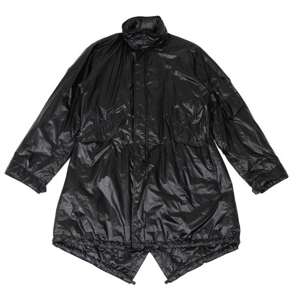 Yohji Yamamoto POUR HOMME Quilted Nylon Coat Black Size 4