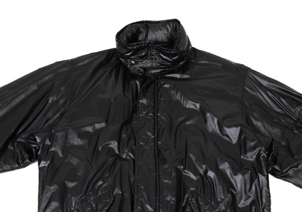 Yohji Yamamoto POUR HOMME Quilted Nylon Coat Black Size 4