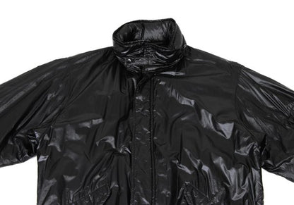 Yohji Yamamoto POUR HOMME Quilted Nylon Coat Black Size 4