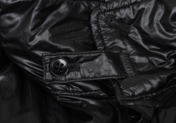 Yohji Yamamoto POUR HOMME Quilted Nylon Coat Black Size 4
