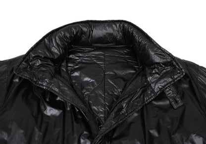 Yohji Yamamoto POUR HOMME Quilted Nylon Coat Black Size 4
