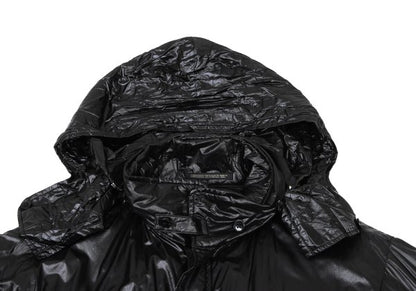 Yohji Yamamoto POUR HOMME Quilted Nylon Coat Black Size 4