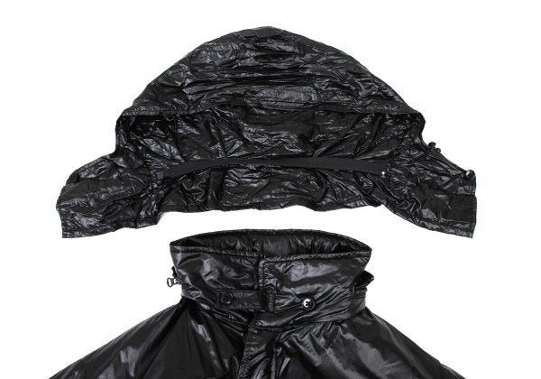 Yohji Yamamoto POUR HOMME Quilted Nylon Coat Black Size 4