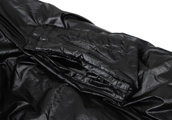 Yohji Yamamoto POUR HOMME Quilted Nylon Coat Black Size 4