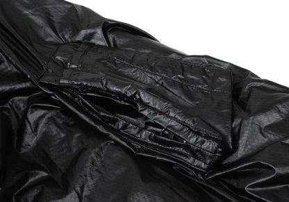 Yohji Yamamoto POUR HOMME Quilted Nylon Coat Black Size 4