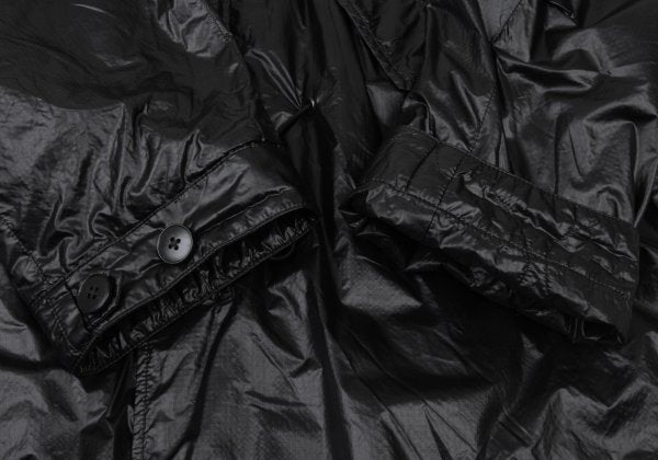 Yohji Yamamoto POUR HOMME Quilted Nylon Coat Black Size 4