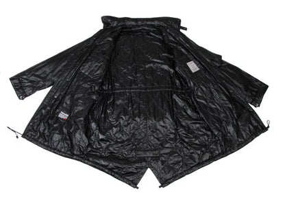 Yohji Yamamoto POUR HOMME Quilted Nylon Coat Black Size 4