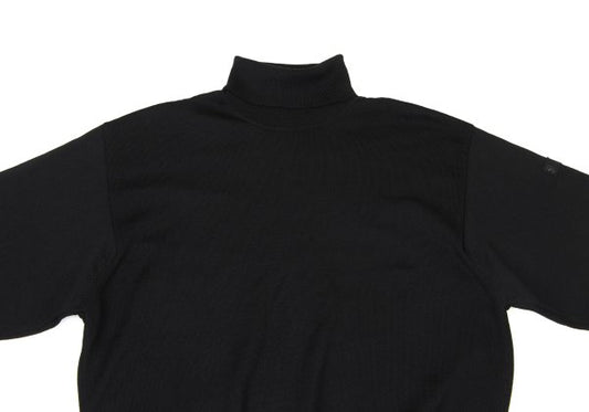 BURBERRY Wool Turtleneck Sweater Black Size L