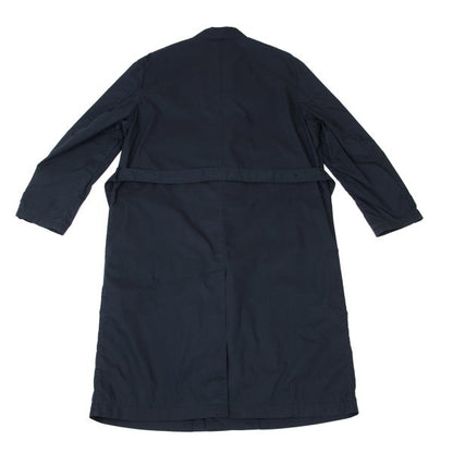 Papas Cotton Poly Check Liner Coat Navy Size 48M
