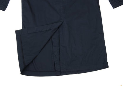 Papas Cotton Poly Check Liner Coat Navy Size 48M