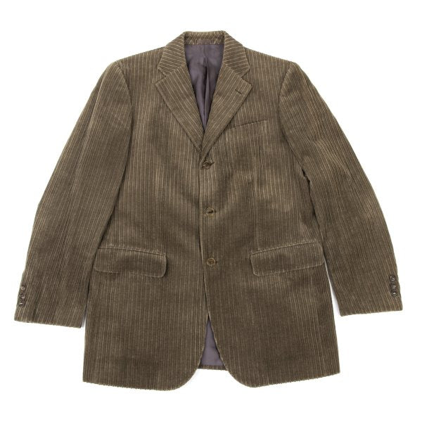 LANVIN collection Cashmere Blend Cotton Jacket Brown Size S