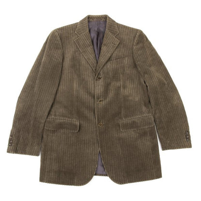 LANVIN collection Cashmere Blend Cotton Jacket Brown Size S
