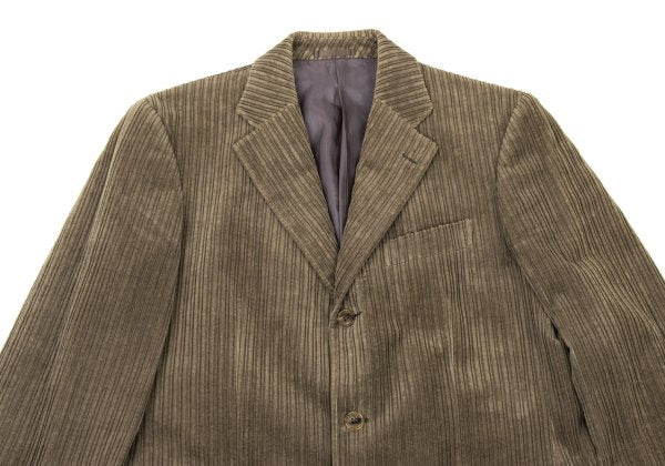LANVIN collection Cashmere Blend Cotton Jacket Brown Size S