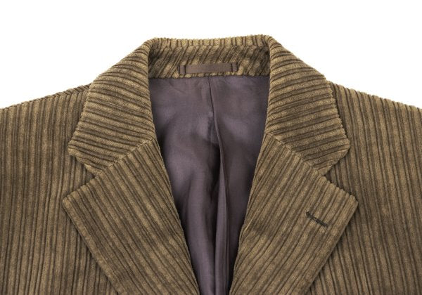 LANVIN collection Cashmere Blend Cotton Jacket Brown Size S